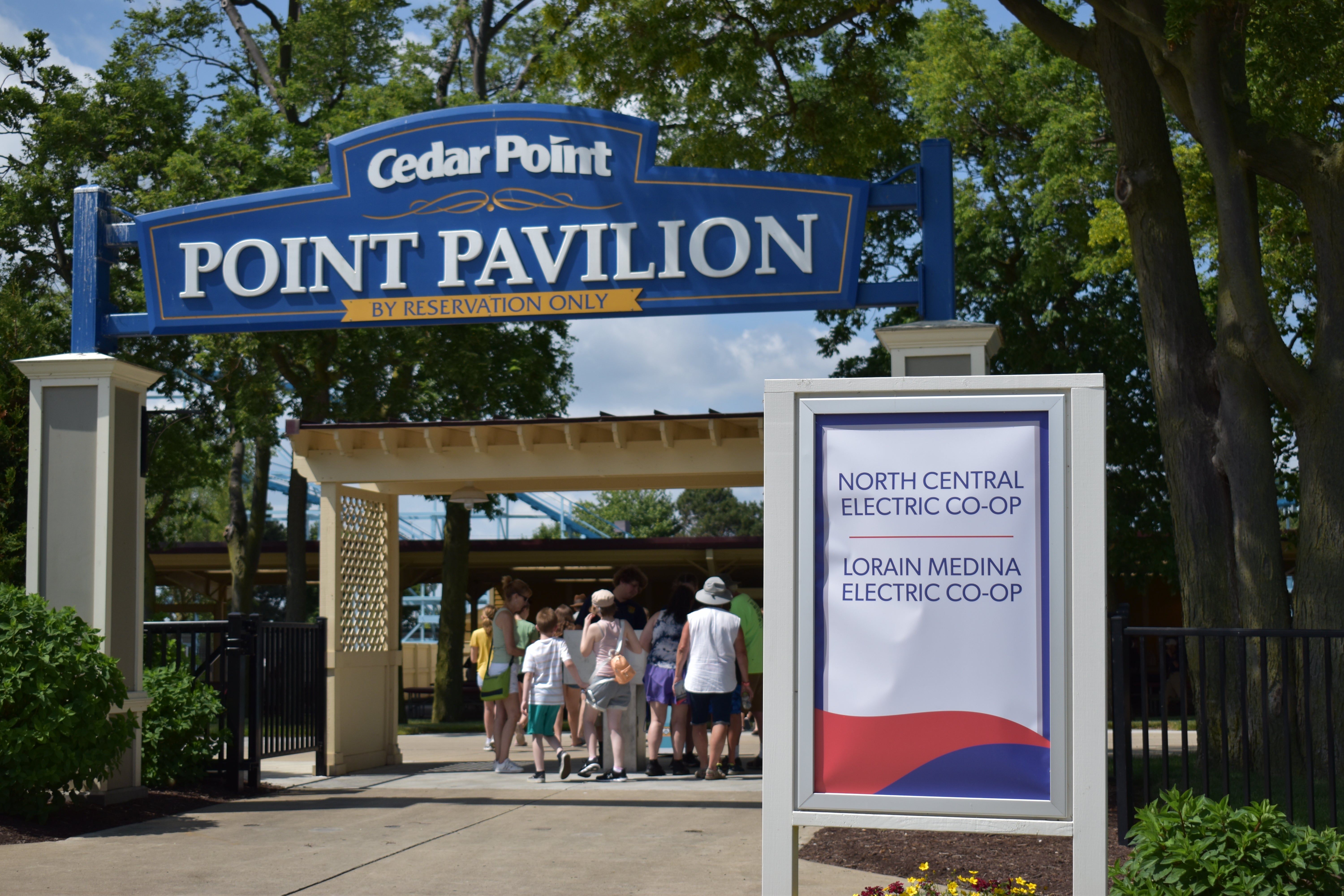 Cedar Point Pavilion from 2021